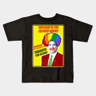 Ron Desantis Desanto Welcome to the Clown Show Kids T-Shirt